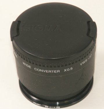 Sigma Wide converter 0,5x