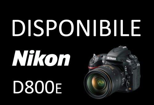 Nuova Nikon D800e