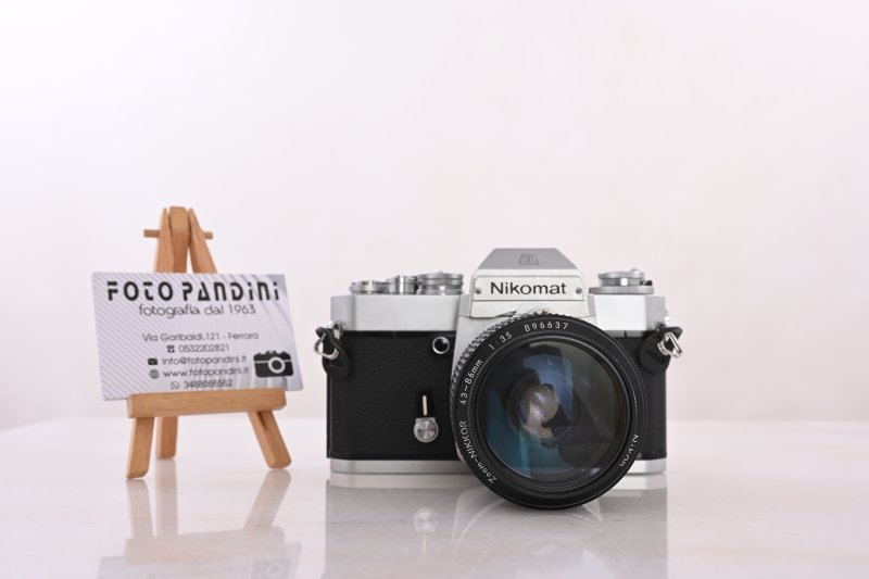 Nikomat EL + Nikon 43-86mm f/3.5