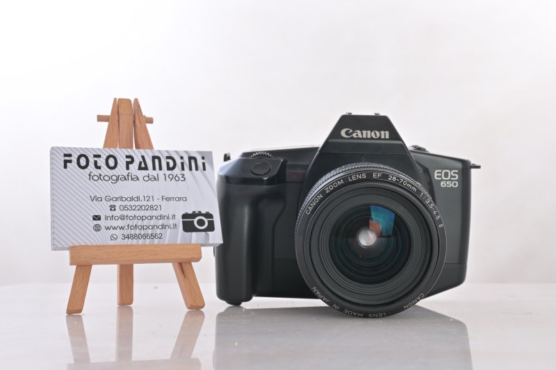 Canon EOS 650 + Canon Zoom Lens EF 28-70 mm f/3.5-